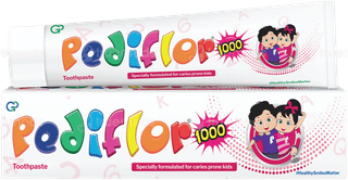 Pediflor 1000 Toothpaste 70gm